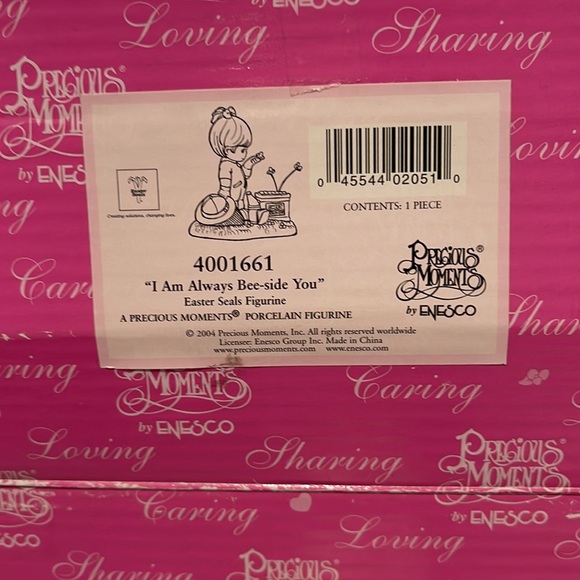 NIB Precious Moments “I Am Always Bee-Side You” Figurine - Picture 5 of 5